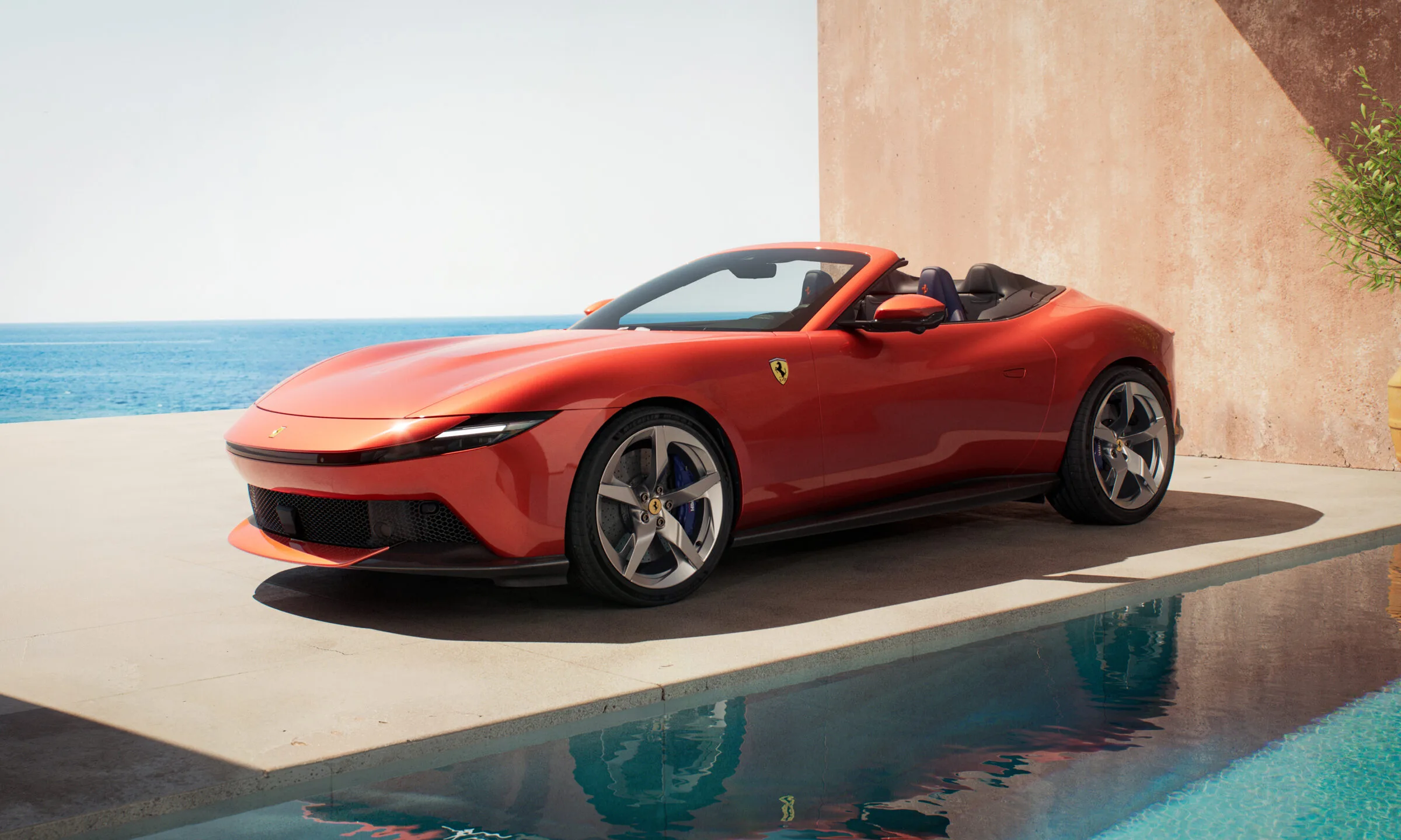 Ferrari Amalfi Spider Drops Its Top