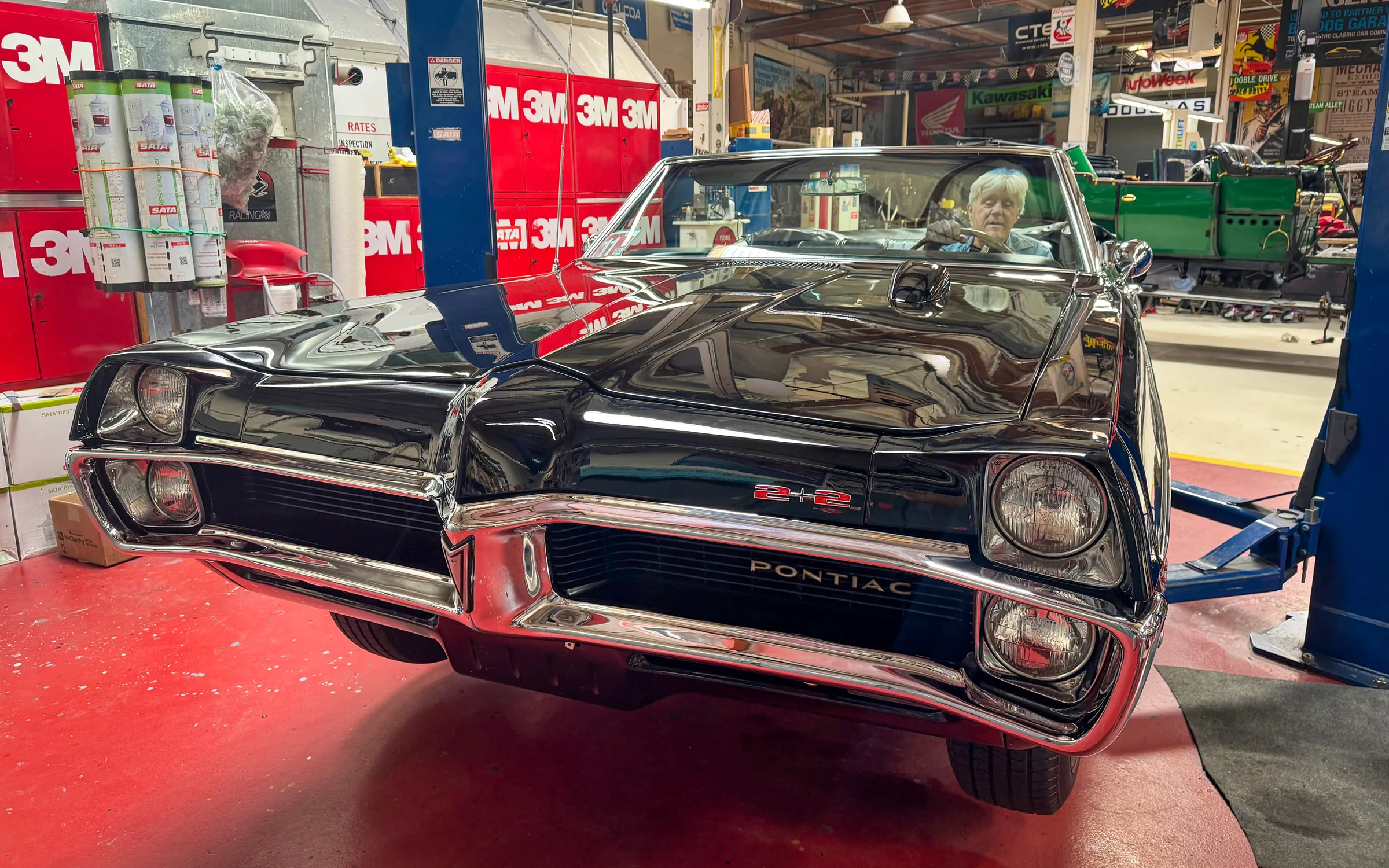 Jay Leno's Pontiac passion: restoring a Navy vet's '65 Grand Prix