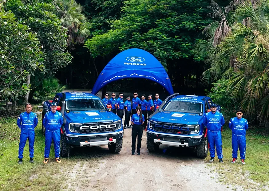 Ford Ranger Raptor tackles gruelling Asia Cross Country Rally