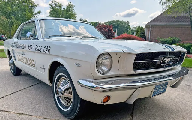 One-of-190 '65 Mustang Pace Car Replica Hits the Market After 44 Years