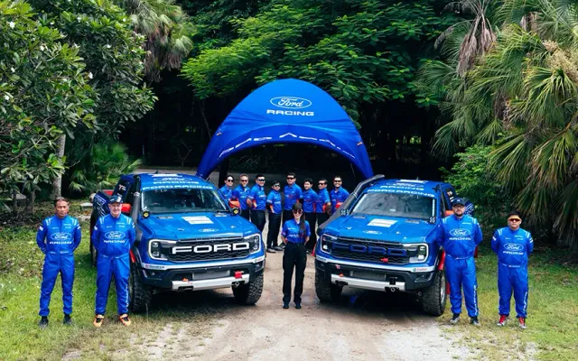 Ford Ranger Raptor tackles gruelling Asia Cross Country Rally