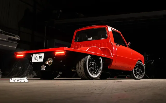 Rotary-swapped Mazda 1000 ute takes show wins and street cred